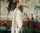 Ελληνικό γυναίκα ή κυρία με πουκάμισο ή χιτώνα της